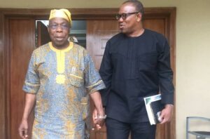 Read more about the article Ex-President Obasanjo Insists Peter Obi Is Better Than Other Candidates.